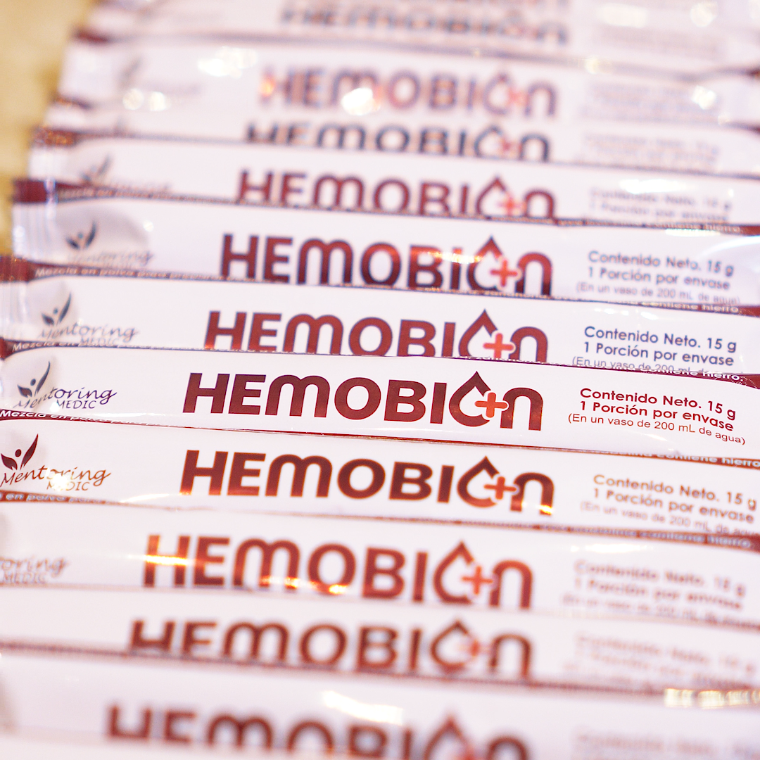 Hemobion® – Hierro, Ácido Fólico y Vitamina C | 30 Sobres
